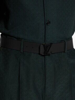BNIB! Rare!!!! LOUIS VUITTON LV Initials 40mm Reversible Belt W/COA Size 85/34